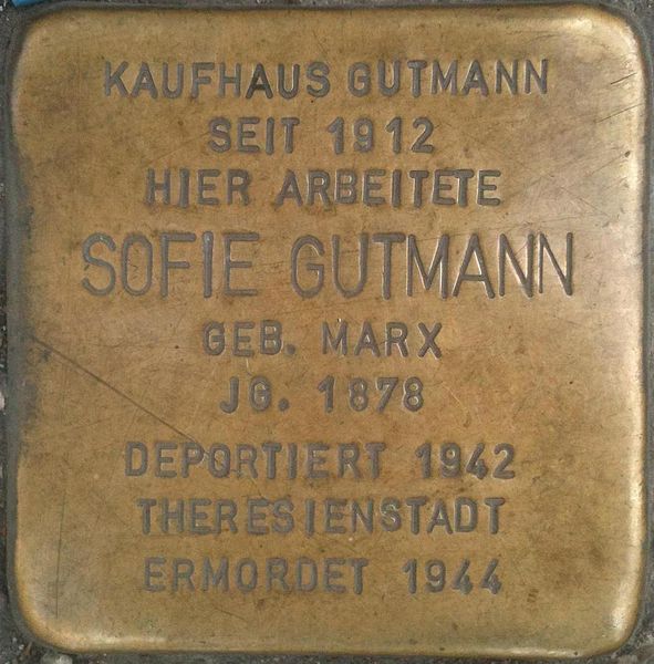 Stolpersteine Lindwurmstrae 205 #2