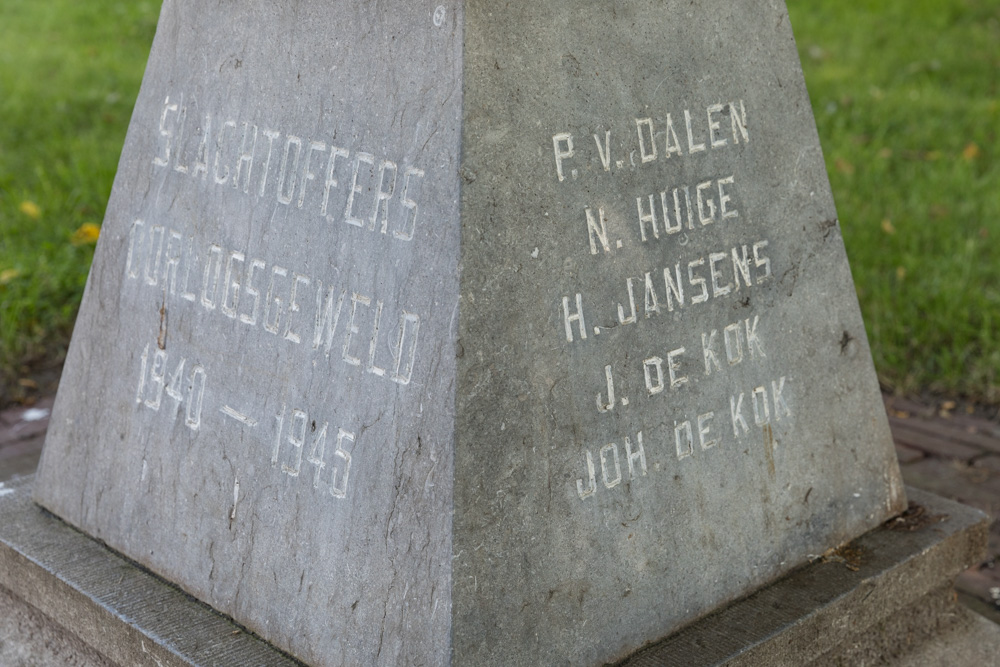 Oorlogsmonument Nieuwdorp #2