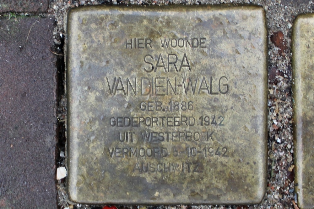 Stolpersteine Stationsstraat 3 #2