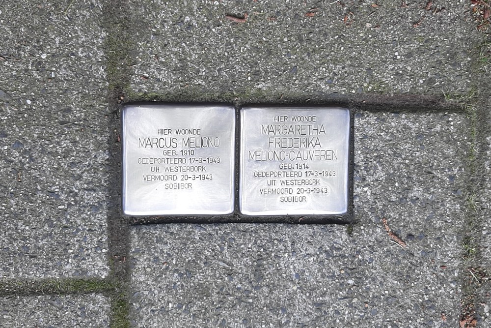 Stolpersteine Oudaenstraat 15