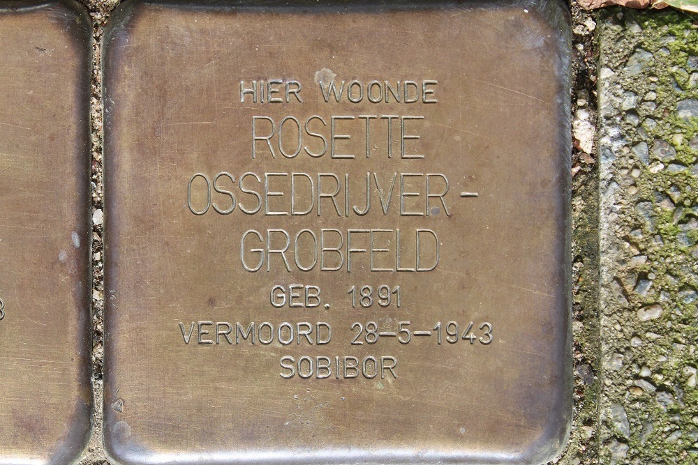 Stolpersteine Smaragdstraat 125 #3