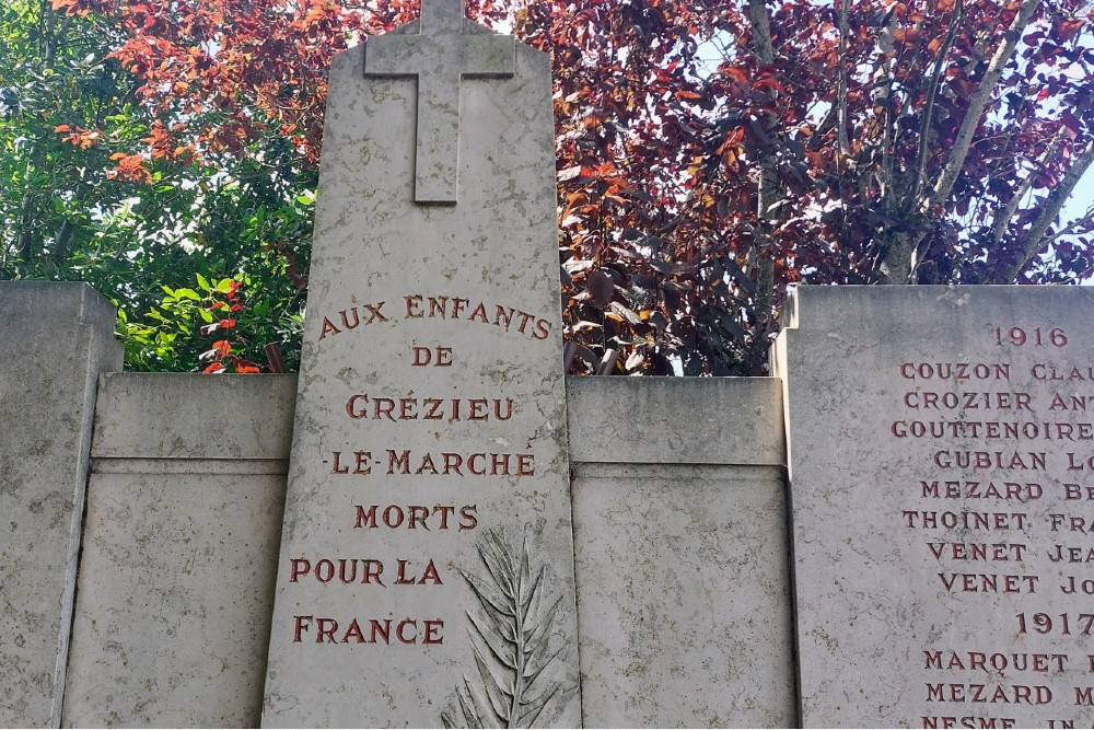 Oorlogsmonument Grézieu-le-Marché #3