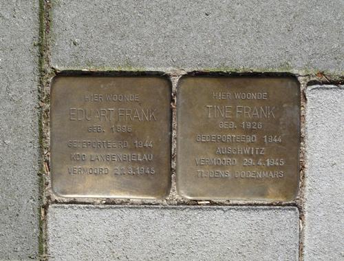 Stolpersteine Hugo Verrieststraat 14 #2