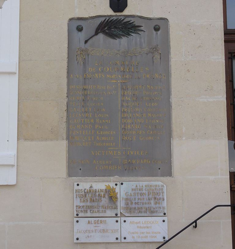 Oorlogsmonument Courmelles