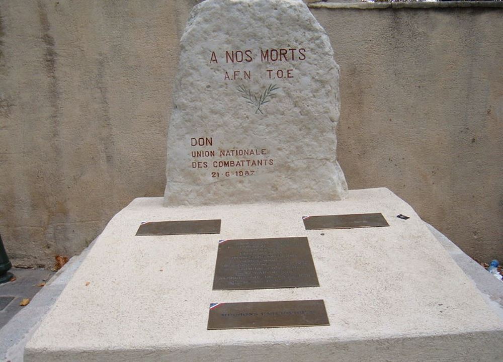 Algerian War Memorial Aix-en-Provence #1