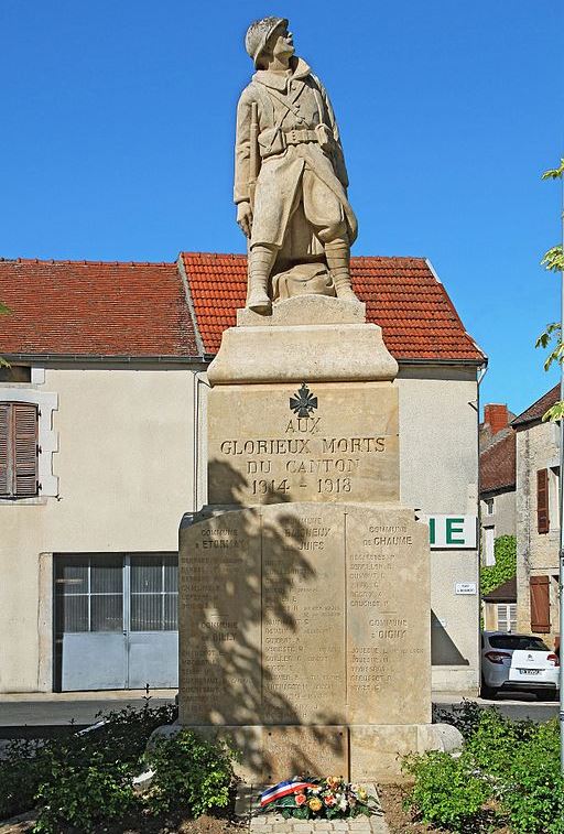 War Memorial Baigneux-les-Juifs #1