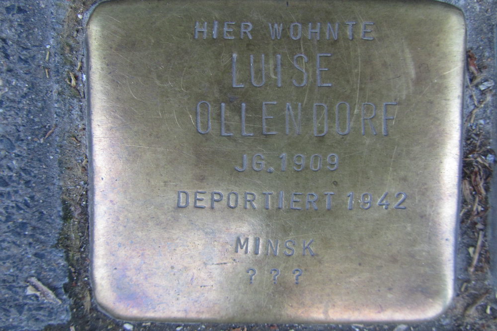 Stolpersteine Waisenhausgasse 66 #3