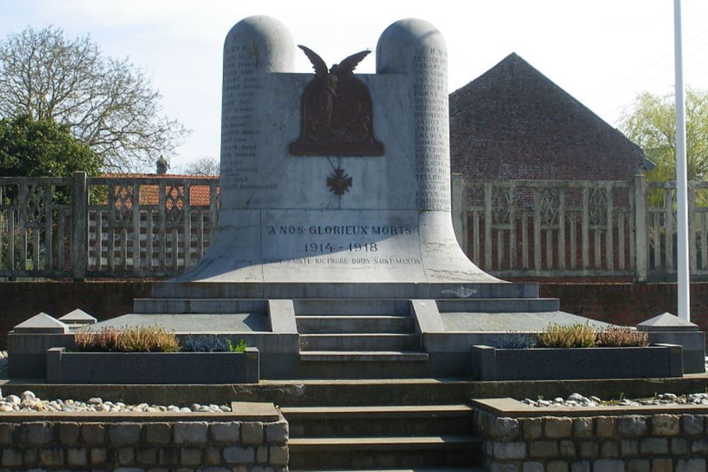 Oorlogsmonument Boiry-Saint-Martin en Boiry-Sainte-Rictrude