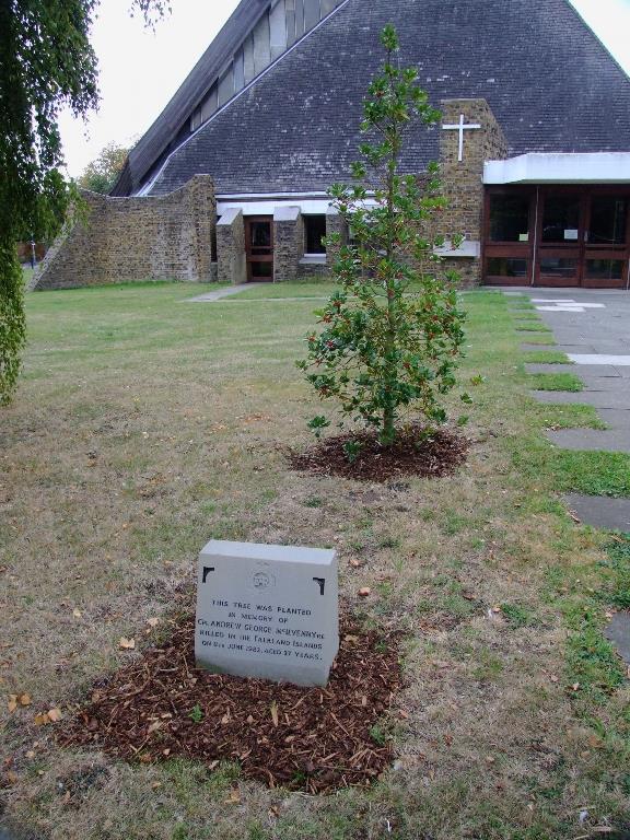 Herdenkingsboom Cpl Andrew George McIlvenny RE