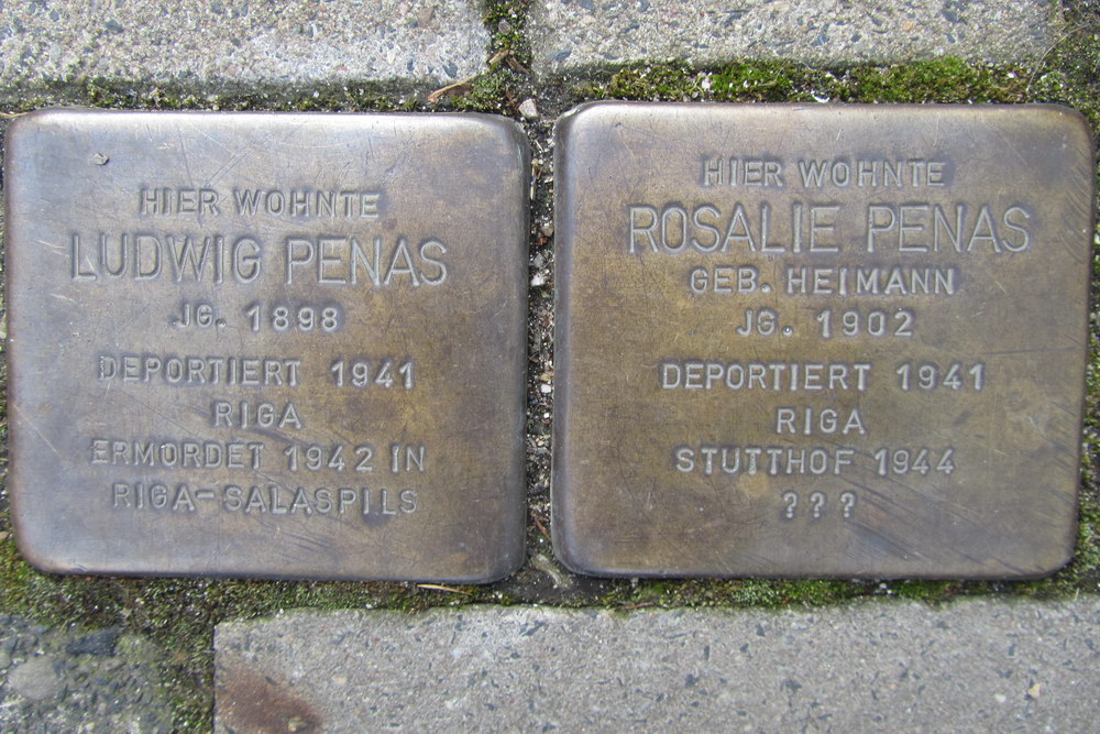 Stumbling Stones Mozartstraße 26 #1