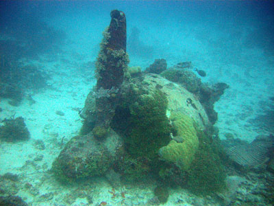 Crash Site & Remains Mitsubishi G4M Bomber #3