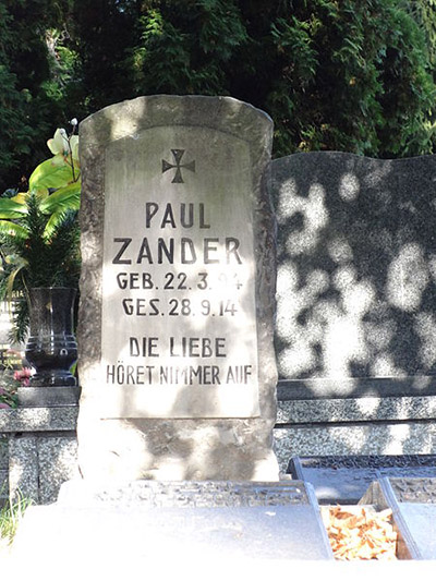 Duitse & Oostenrijks-Hongaarse Oorlogsgraven Evangelistische Begraafplaats #2