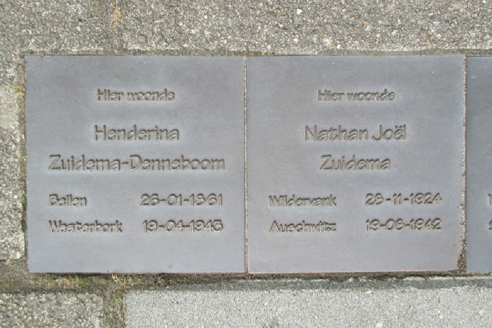 Memorial Stones Raadhuisstraat 25 #2