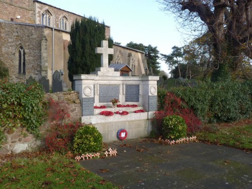 Oorlogsmonument Queniborough #1