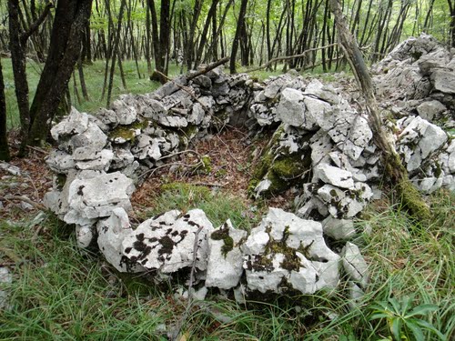 Alpenmuur - Mitrailleursnest Klana (A)