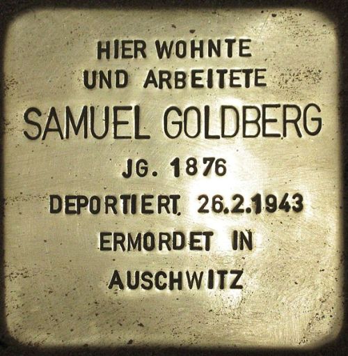 Stumbling Stones Schönwalder Straße 111