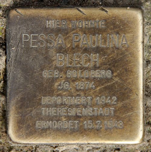 Stolperstein Manteuffelstrae 49 #1