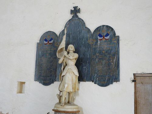 War Memorial Bussière-Badil Church #1
