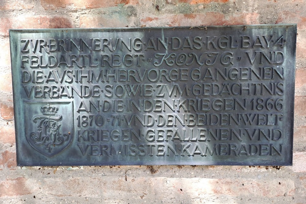 Memorial Field Artillery Regiment König Augsburg #3