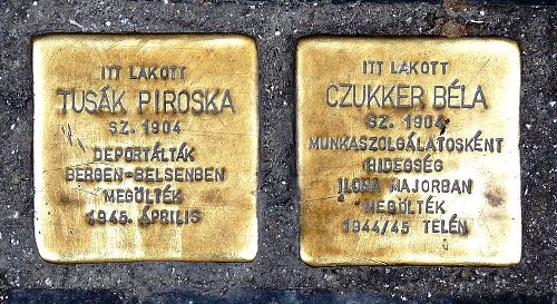 Stolpersteine Rejtő Jenő utca 2 #1