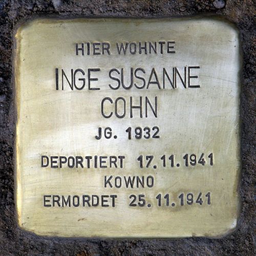 Stolpersteine Winsstrae 64 #2