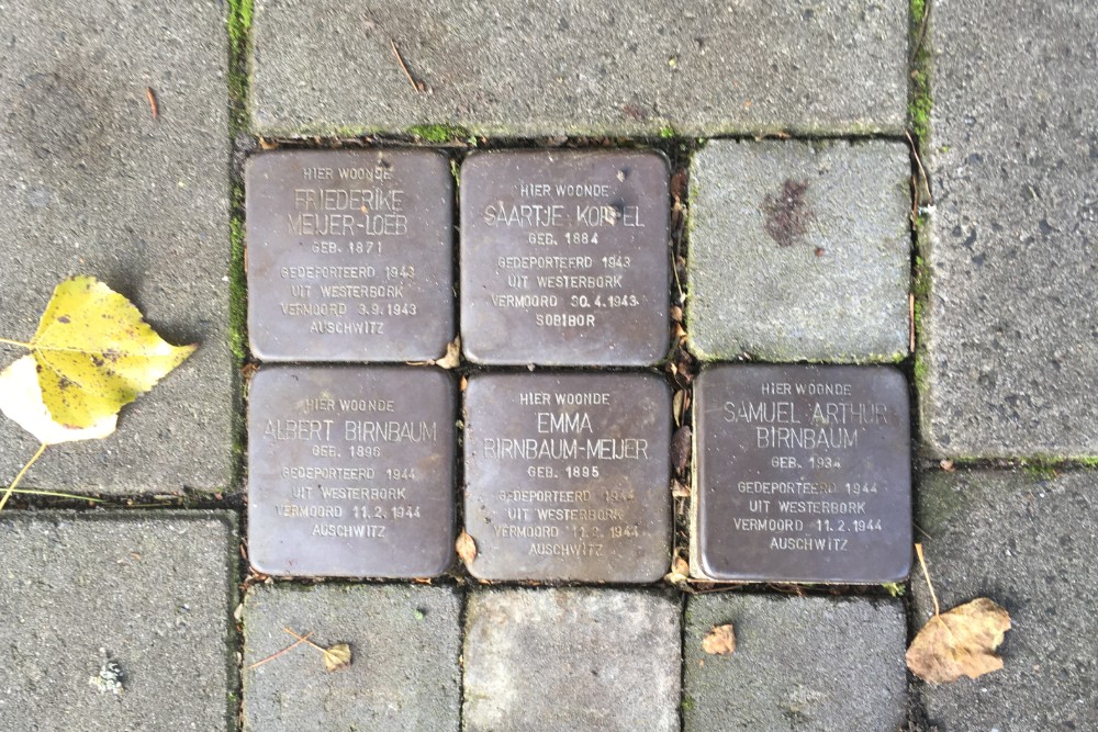 Stolpersteine Van der Helstlaan 40