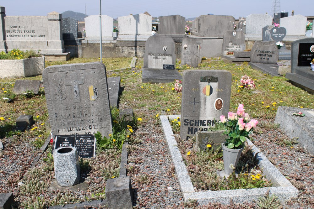 Belgische Oorlogsgraven Pronnes-lez-Binche Charbonnage #2