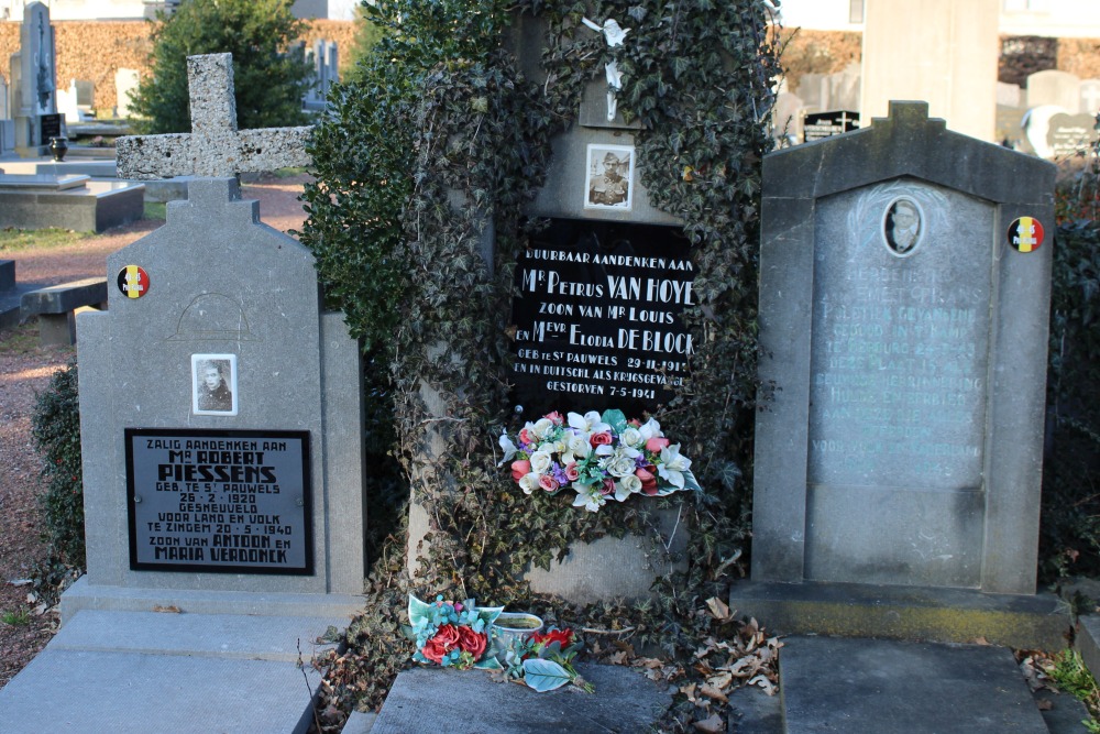 Belgische Oorlogsgraven Sint-Pauwels		 #1