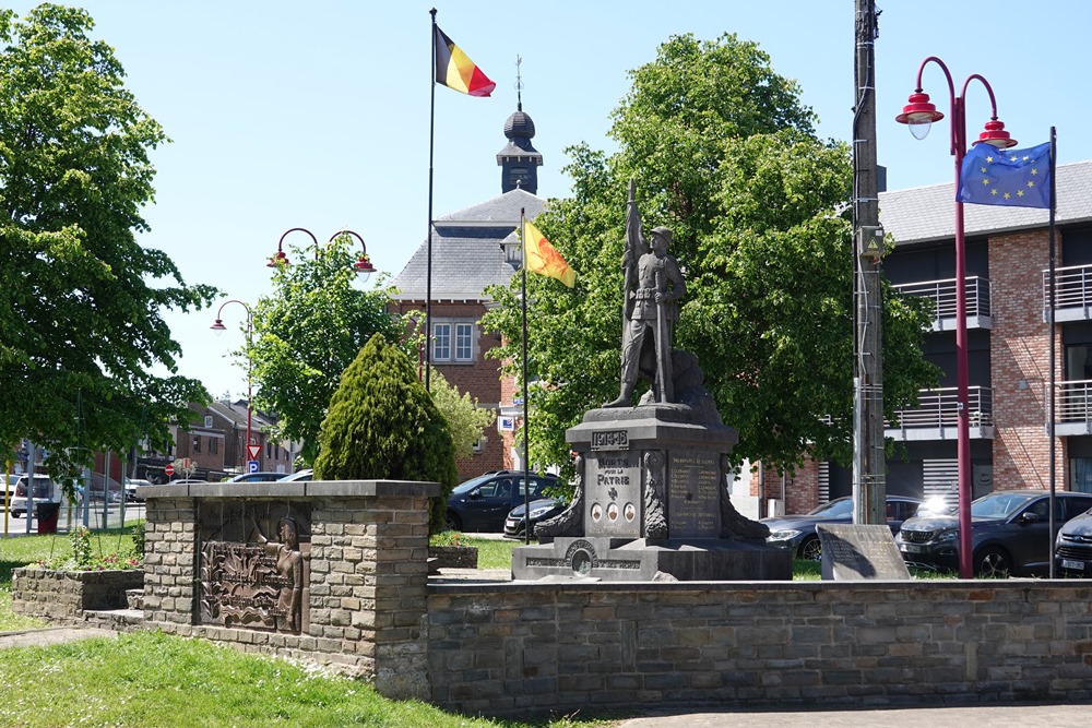 Oorlogsmonument Blegny-Trembleur #1