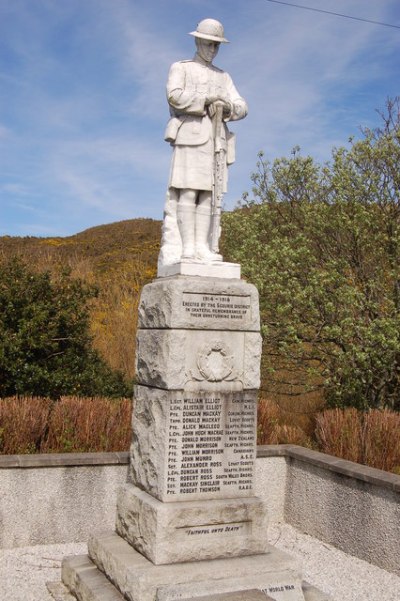 Oorlogsmonument Scourie