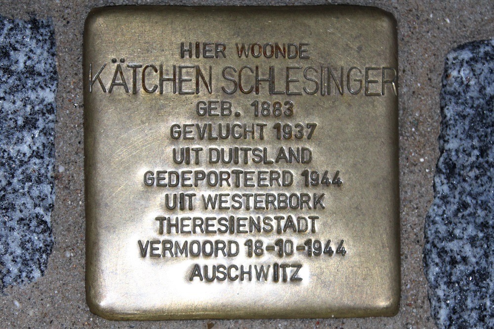 Stolperstein Eerste E.J.Potgieterstraat 30 #1