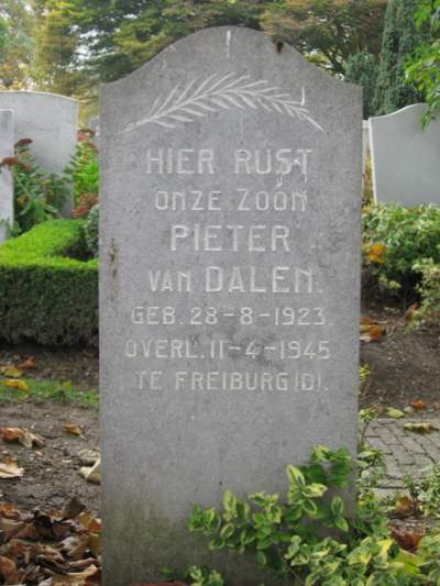 Dutch War Grave Nieuwdorp #1