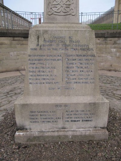 Oorlogsmonument Politiemannen Dundee #2