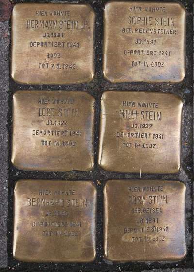 Stolpersteine Bttger Strae 18