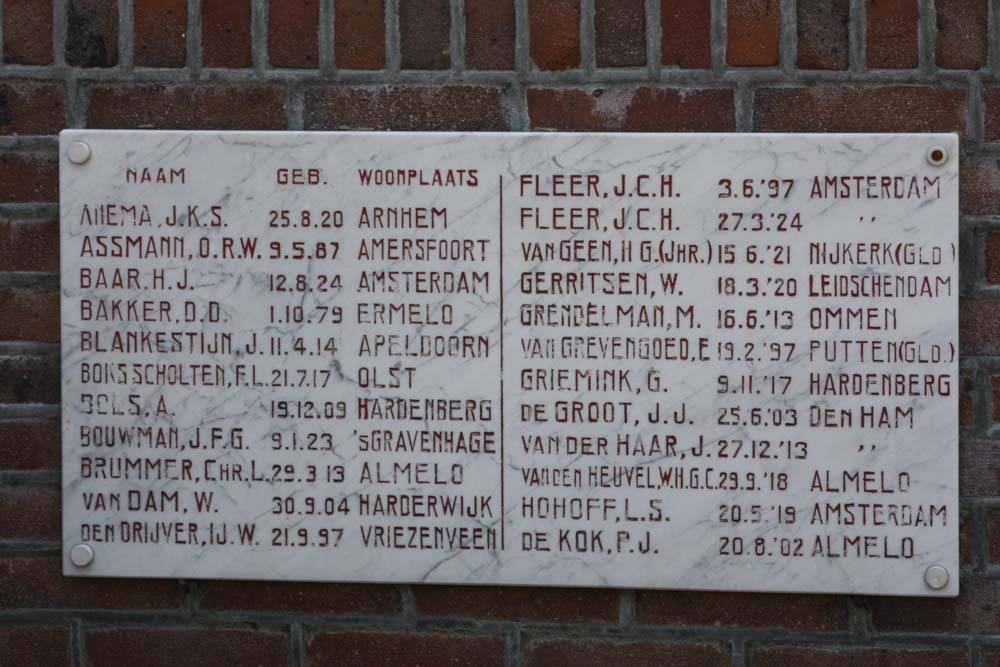 War Memorial Rademakersbroek #3