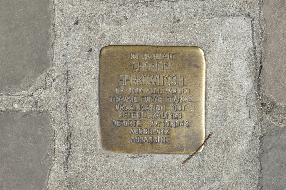 Stolperstein Huidevettersstraat 64 #1