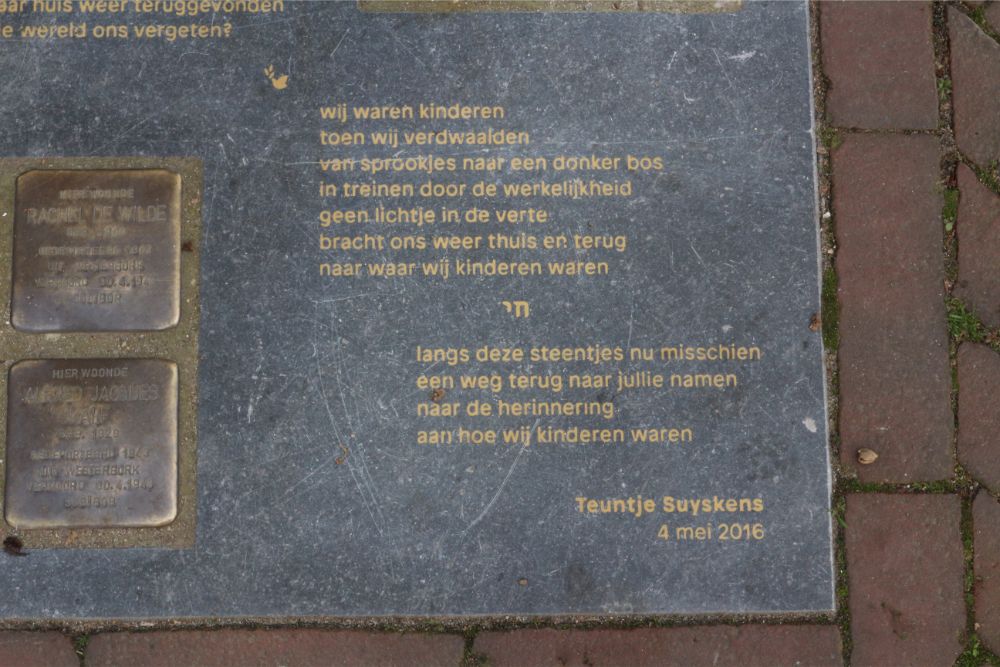 Stumbling Stones Minderbroedersstraat 32 #4