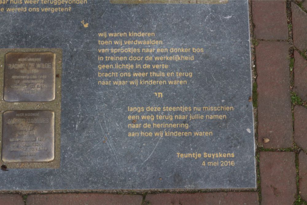 Stumbling Stones Minderbroedersstraat 32 & 32a #4