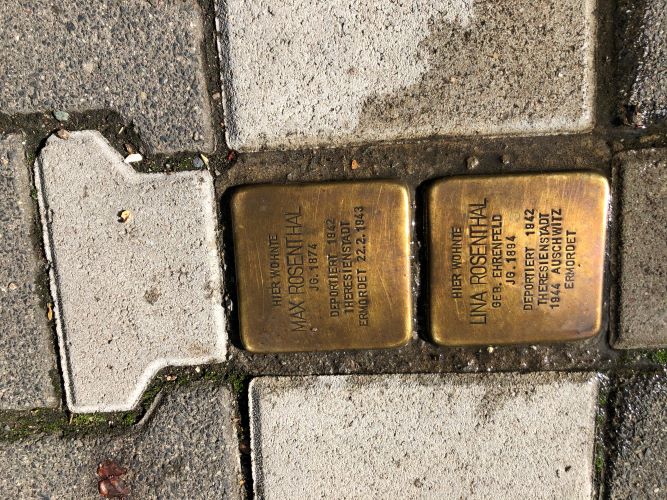 Stolpersteine Rechneigrabenstrae 18 #2