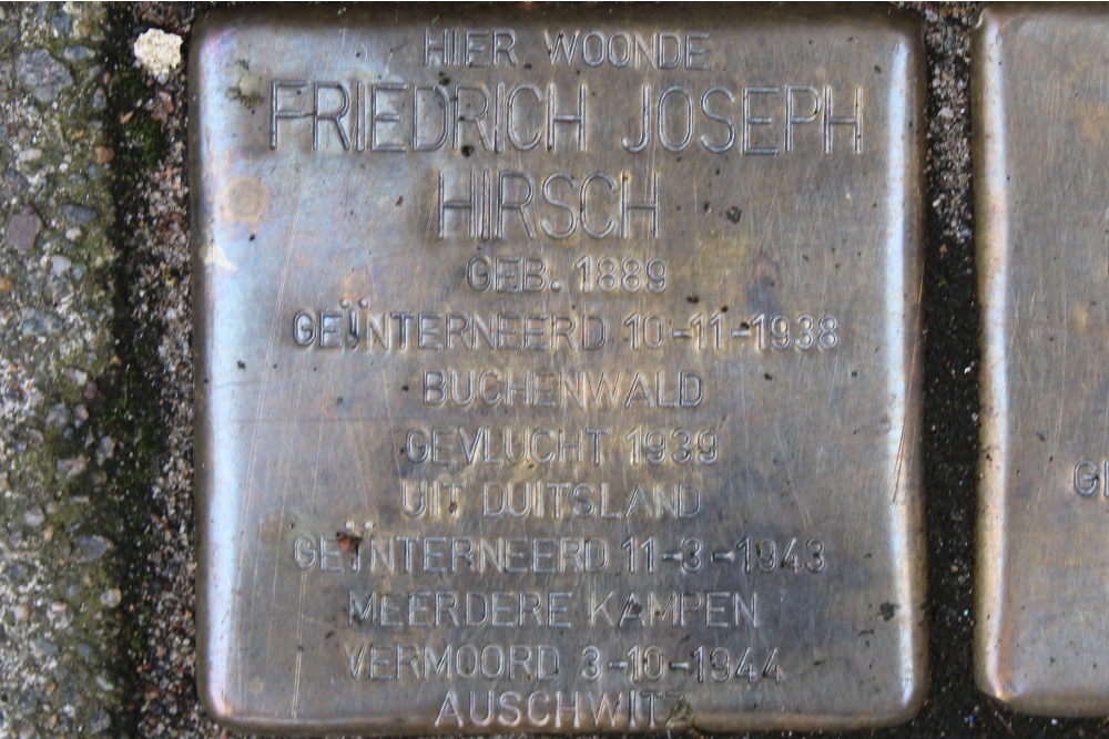 Stolpersteine Roompotstraat 5 #2