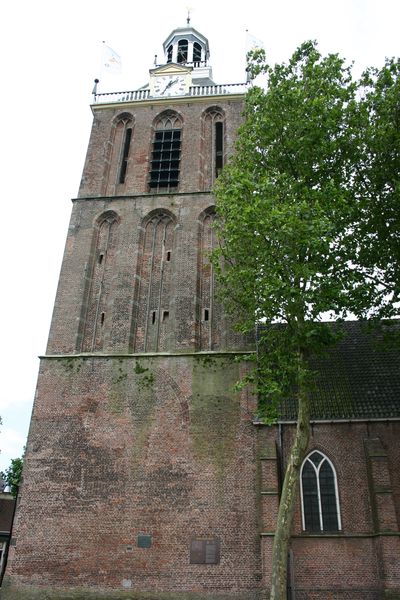Plaque Tower Great Church Meppel #2