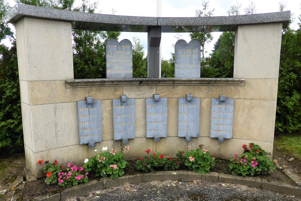 Memorial Israeli victims Municipal Cemetery Arlon #1