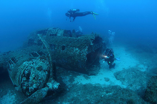 Crashlocatie & Restant B-17G Flying Fortress