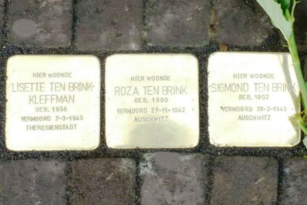 Stolpersteine Lange Voor 16 #1