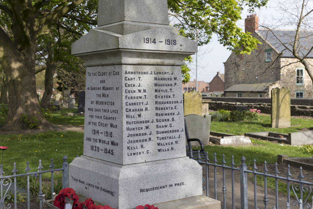 Oorlogsmonument Kirk Merrington #2