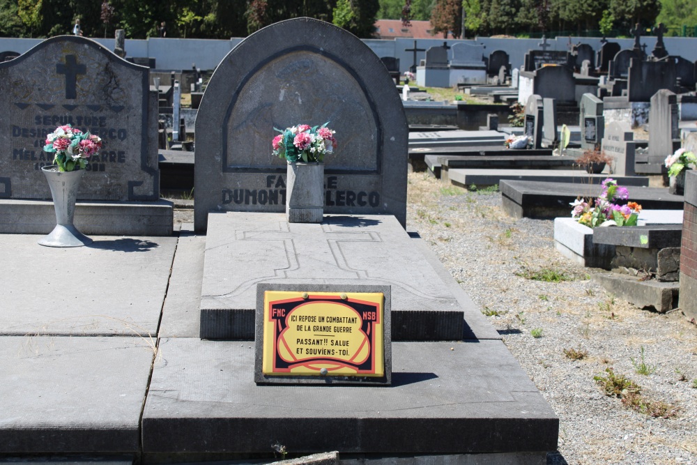 Belgian Graves Veterans Courcelles #3
