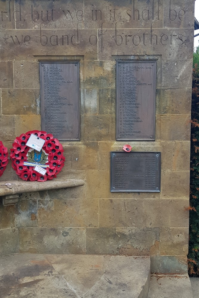 War Memorial Stratford-upon-Avon WW2 #5