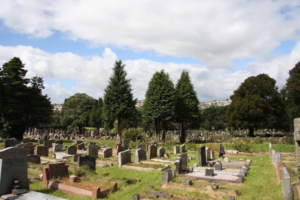 Britse Oorlogsgraven Weston Mill Cemetery