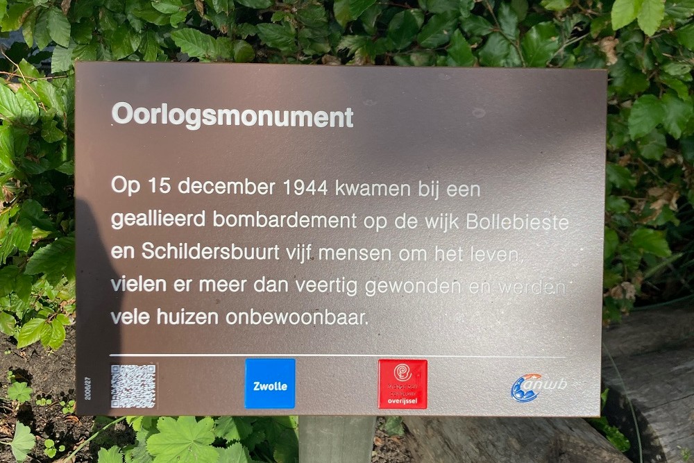 Oorlogsmonument Zwolle-Bollebieste #3