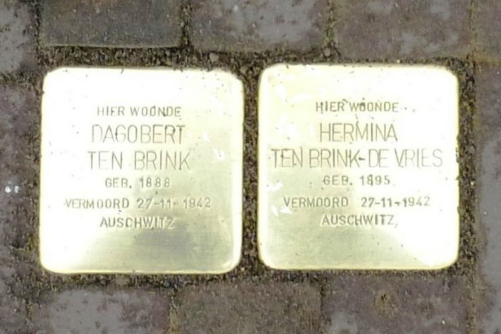 Stolpersteine Lange Voor 14 #1